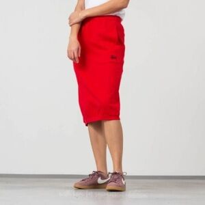Stussy Scout Red Midi Skirt M